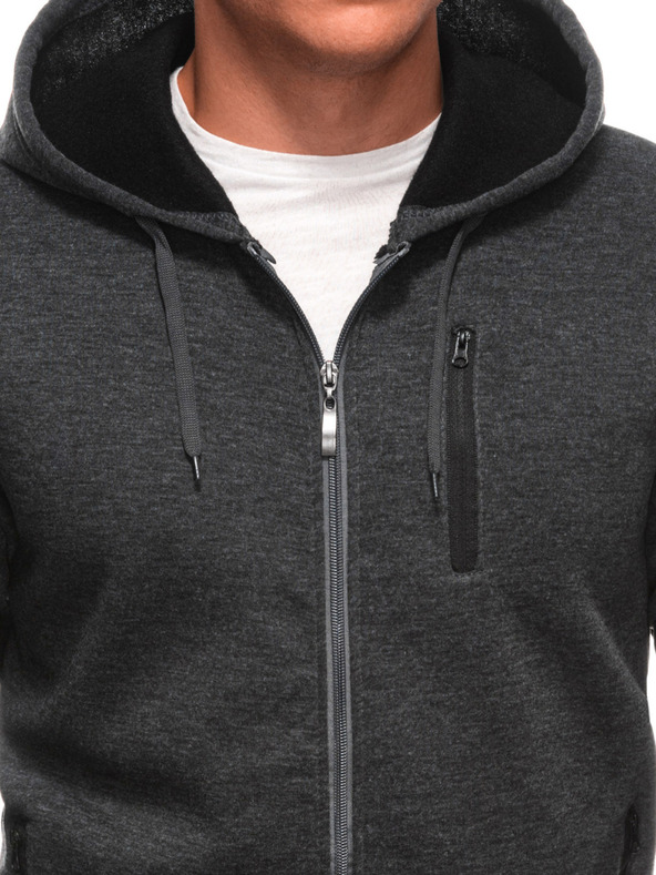 Edoti Pánska mikina s kapucňou B1704 Edoti