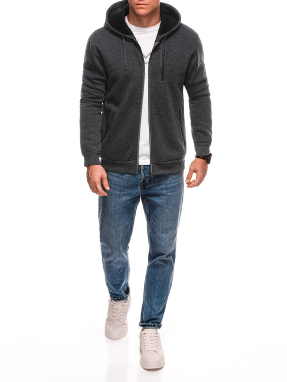 Edoti Pánska mikina s kapucňou B1704 Edoti