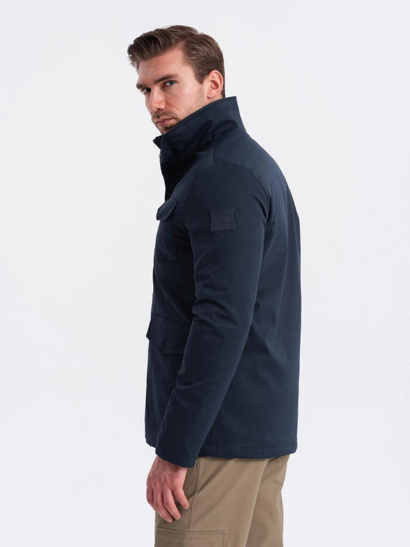 Ombre Clothing Pánska bunda s ombré oblečením