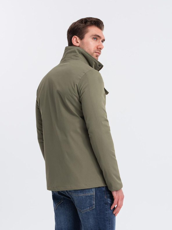 Ombre Clothing Pánska bunda s ombré oblečením