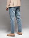 Ombre Clothing Pánske džínsové nohavice STRAIGHT LEG - čierne V1 OM-PADP-0133 Ombre Clothing