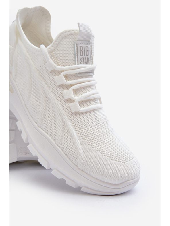 BIG STAR SHOES Pánske tenisky HI-POLY SYSTEM Big Star Biele