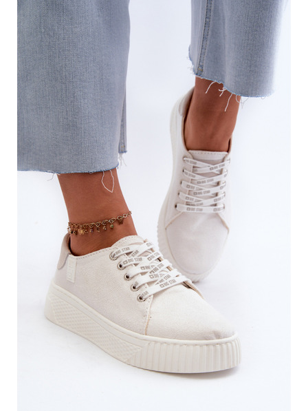 BIG STAR SHOES Dámske tenisky MEMORY FOAM SYSTEM BIG STAR Biele
