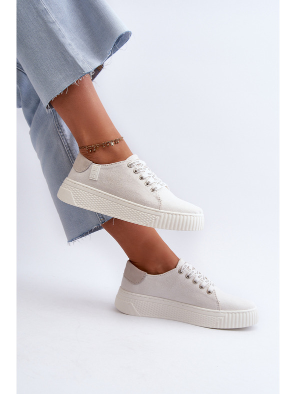 BIG STAR SHOES Dámske tenisky MEMORY FOAM SYSTEM BIG STAR Biele