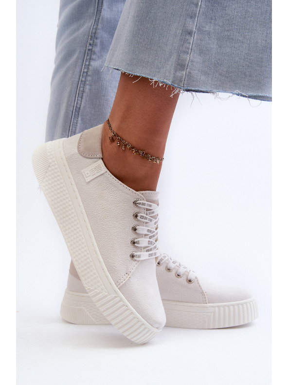 BIG STAR SHOES Dámske tenisky MEMORY FOAM SYSTEM BIG STAR Biele