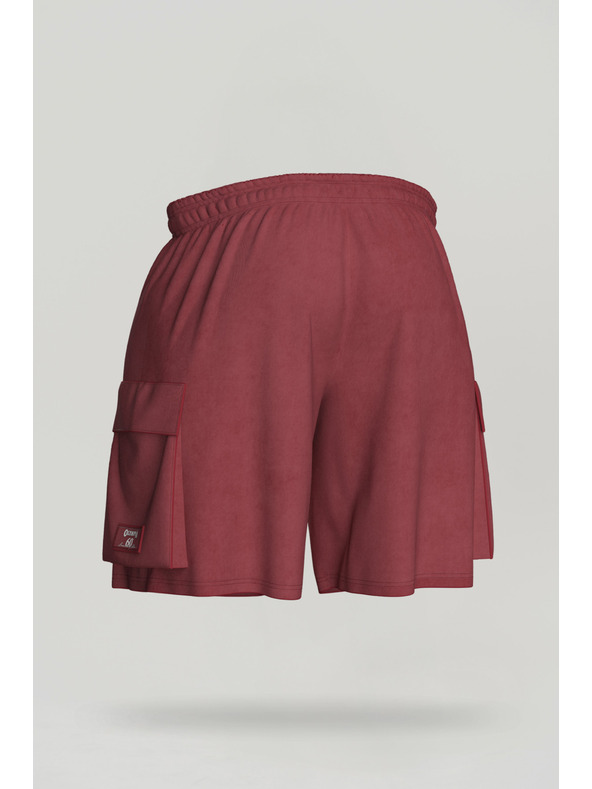 Nebbia Sprané voľné cargo šortky LEGACY 787 M,červené