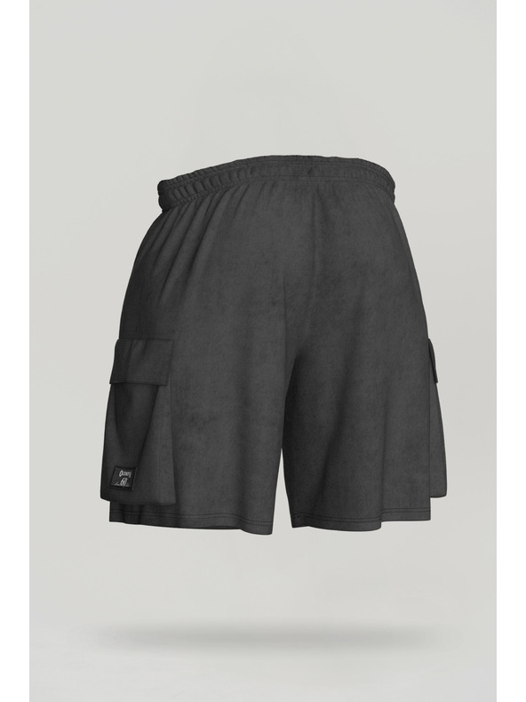 Nebbia Sprané voľné cargo šortky LEGACY 787 M,čierne