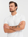 Ombre Clothing Pánska bavlnená polokošeľa BASIC - čierna/melanžovo sivá/biela V2 OM-POBS-0133 Oblečenie Ombre