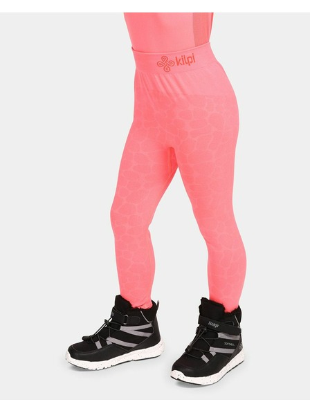 Kilpi Dievčenské termo nohavice Kilpi OLINE-JG Pink