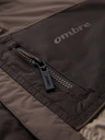 Ombre Clothing Pánska ľahká farebná športová bunda s fleecom béžová Ombre Clothing