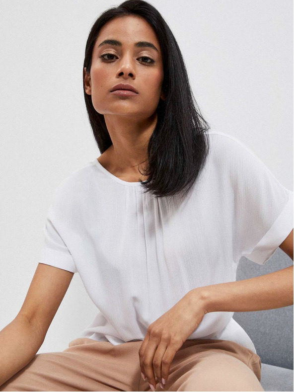 Moodo Vzorovaná košeľová blúzka Moodo