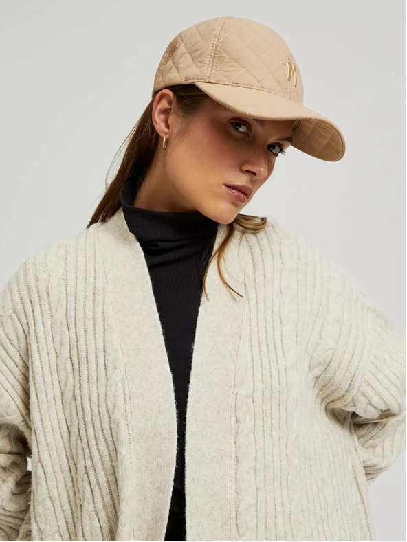 Moodo Hnedá dámska čiapka MOODO