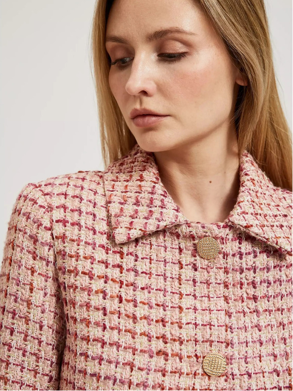 Moodo Ružová dámska bunda Moodo