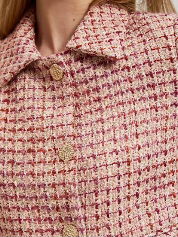 Moodo Ružová dámska bunda Moodo