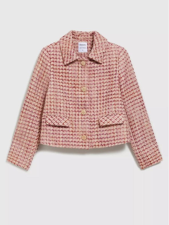 Moodo Ružová dámska bunda Moodo