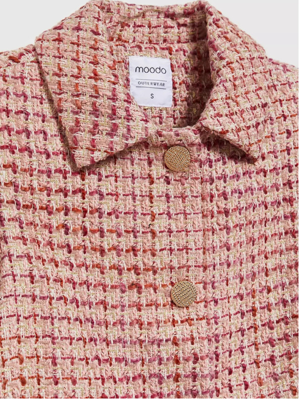 Moodo Ružová dámska bunda Moodo