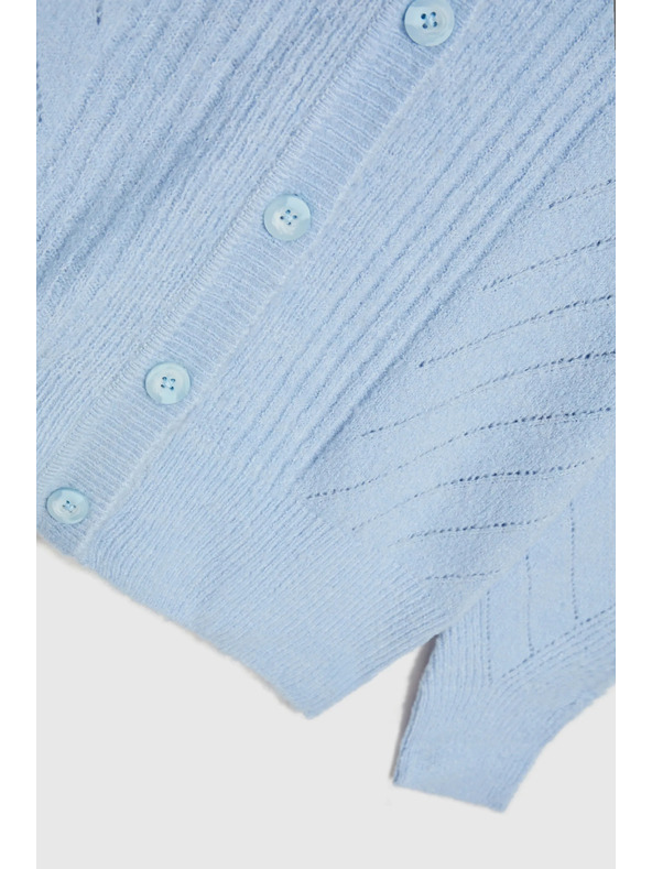 Moodo Svetlomodrý dámsky sveter Moodo