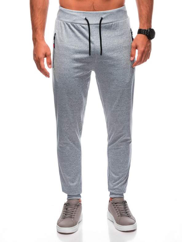 Edoti Pánska mikina a tepláky sivá Edoti