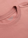 Ombre Clothing Pánske LOOSE FIT tričko s vreckom oranžové Ombre Clothing