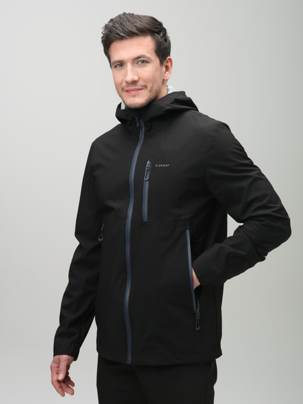 Loap Pánska bunda LOAP ULVAR Black