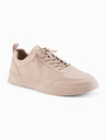 Ombre Clothing Unisex pánske eko nubukové ležérne topánky béžové Ombre Oblečenie