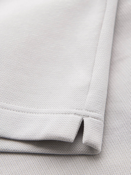 Ombre Clothing Pánske bavlnené teplákové šortky BASIC šedé Oblečenie Ombre