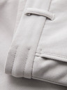 Ombre Clothing Pánske bavlnené teplákové šortky BASIC šedé Oblečenie Ombre