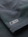 Ombre Clothing Pánske bavlnené teplákové šortky BASIC šedé Oblečenie Ombre