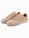 Ombre Clothing Pánske jednofarebné topánky v streetwearovom štýle béžová Ombre Clothing
