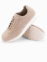 Ombre Clothing Pánska jednofarebná obuv v streetwearovom štýle Ombre Clothing