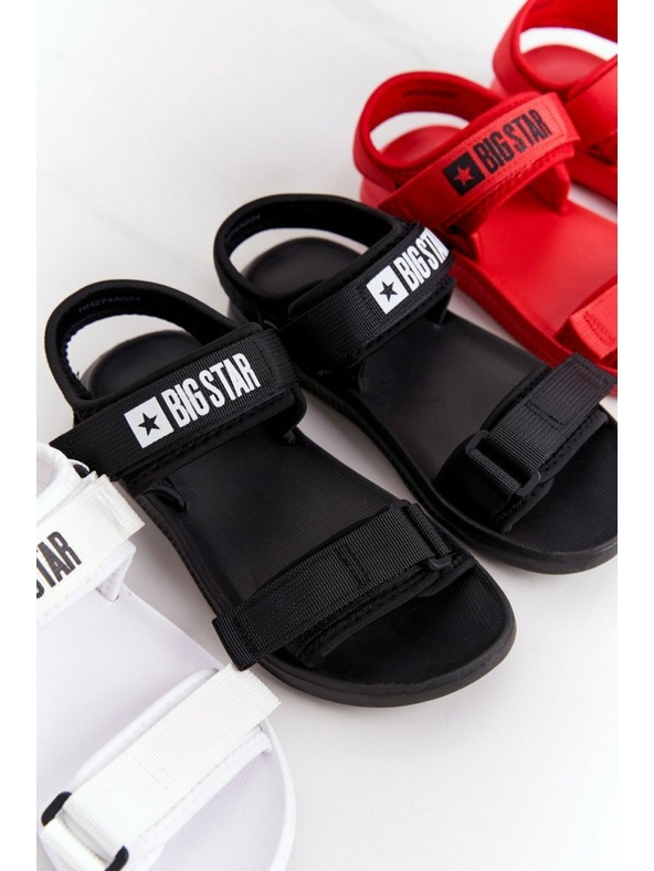 BIG STAR SHOES Dámske športové sandále Big Star - čierne
