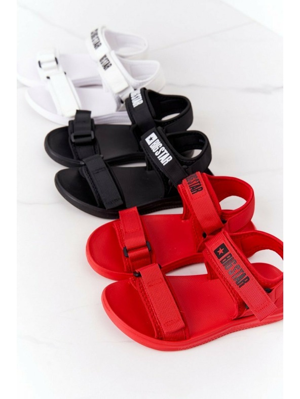 BIG STAR SHOES Dámske športové sandále Big Star - čierne