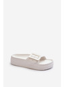 BIG STAR SHOES Dámske penové papuče na platforme s prackou Big Star