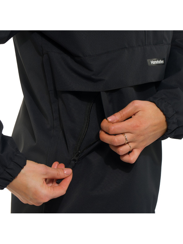 Horsefeathers Dámska bunda Ala - čierna HORSEFEATHERS