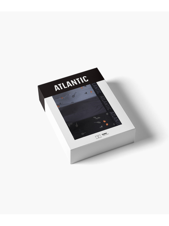 Atlantic Pánske boxerky ATLANTIC 3Pack - viacfarebné