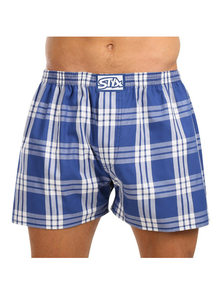 Styx Sada troch kusov - pánske šortky Styx classic rubber oversized multicolor
