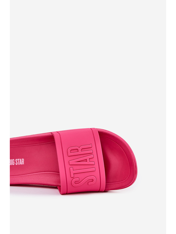 BIG STAR SHOES Dámske módne šľapky Big Star ružové