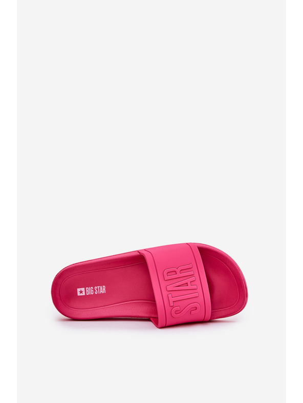 BIG STAR SHOES Dámske módne šľapky Big Star ružové