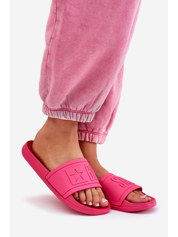 BIG STAR SHOES Dámske módne šľapky Big Star ružové