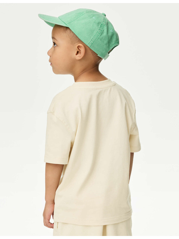 Marks & Spencer Tričko z čistej bavlny s grafickým vzorom vĺn Marks & Spencer