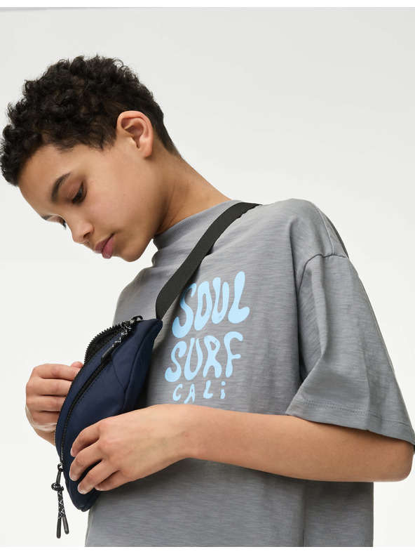 Marks & Spencer Tričko z čistej bavlny s grafickým vzorom Marks & Spencer