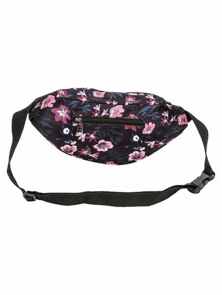 Meatfly Meatfly dámska ľadvinková taška Taya Hibiscus Black | Viacfarebná | Veľkosť