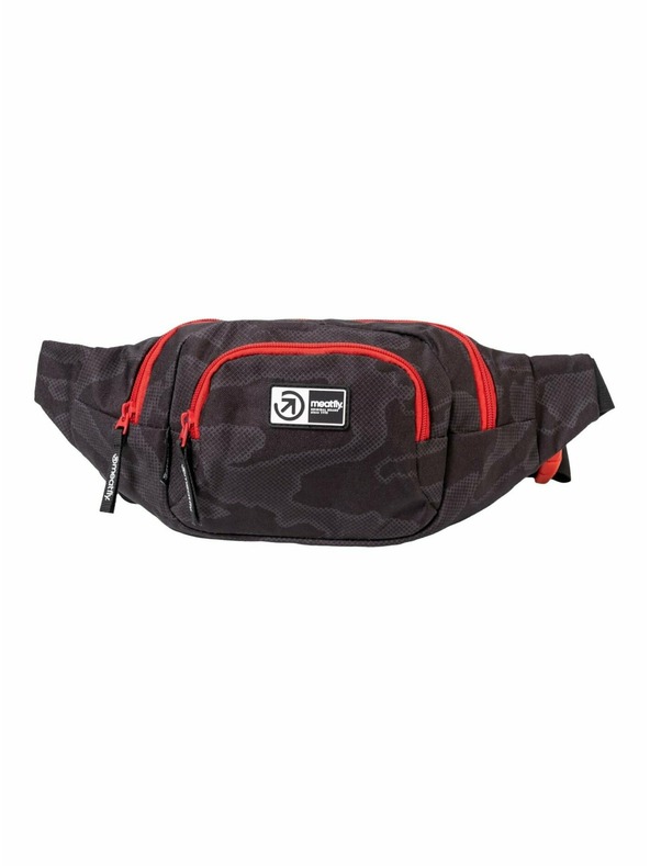Meatfly Meatfly ľadvinková taška Wally Morph Black | Čierna | Objem One Size