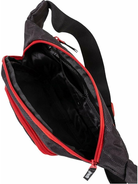 Meatfly Meatfly ľadvinková taška Wally Morph Black | Čierna | Objem One Size