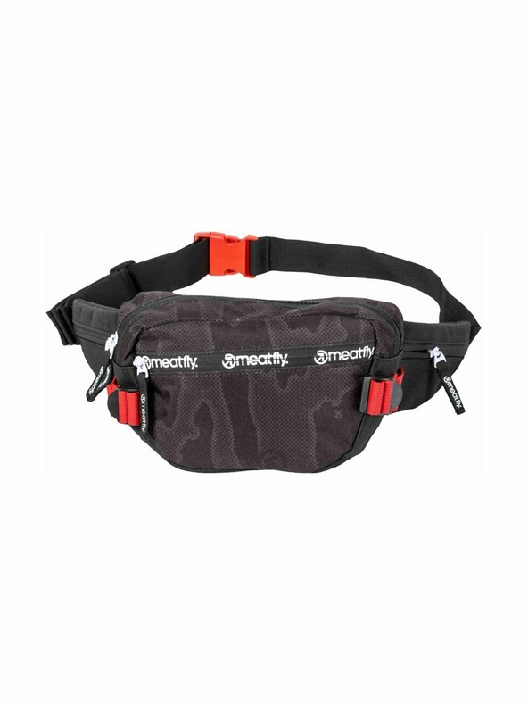 Meatfly Meatfly ľadvinková taška Dash Morph Black | Čierna | Objem One Size