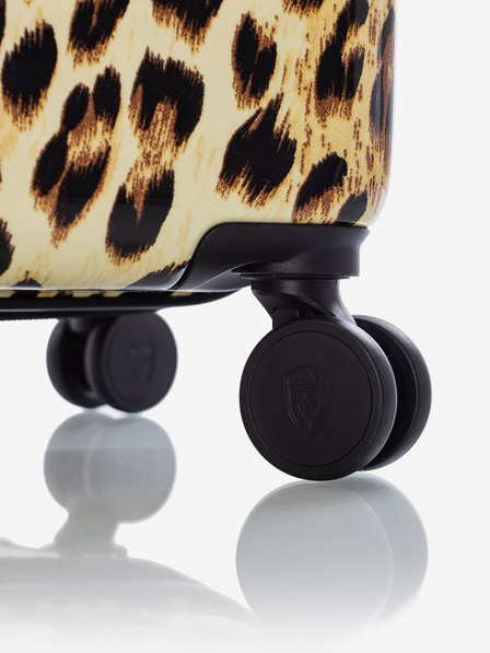 Heys Sada troch vzorkovaných cestovných kufrов v hnedej farbe Heys Brown Leopard S,M,L