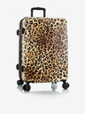 Heys Čierno-hnedý vzorkovaný cestovný kufor Heys Brown Leopard M