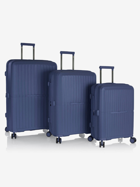 Heys Sada troch cestovných kufrов v modrej farbe Heys Airlite S,M,L Blue