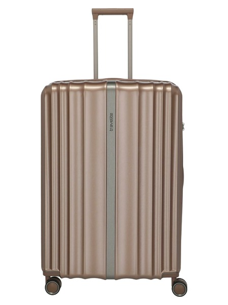 Travelite Cestovný kufor Travelite Paros 4w L Cappuccino