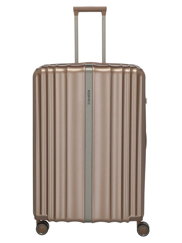 Travelite Cestovný kufor Travelite Paros 4w L Cappuccino